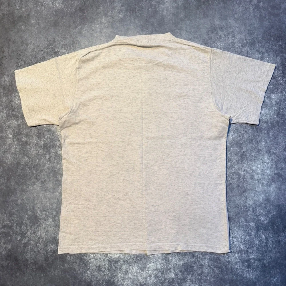 Vintage Marvin the Martian Space Cadet T-Shirt Changes Grey Mens Large 90s‎